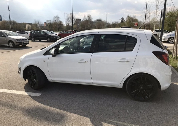 Opel Corsa cena 20000 przebieg: 192000, rok produkcji 2012 z Kraków małe 106